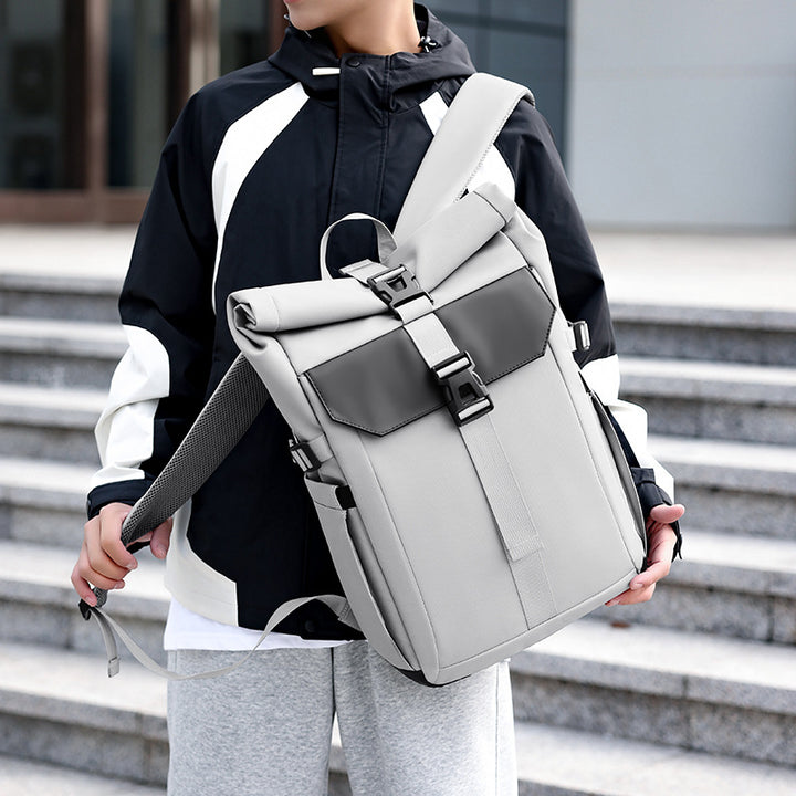 Waterproof Roll-Top Adventure Backpack Kalsten