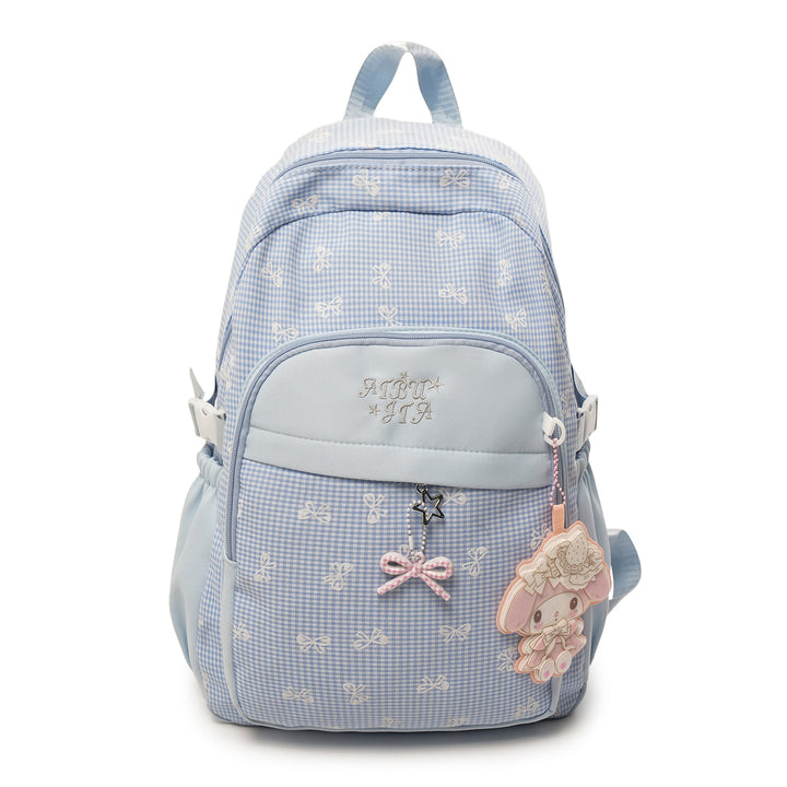 Stylish Checker Patterned Backpack Kalsten