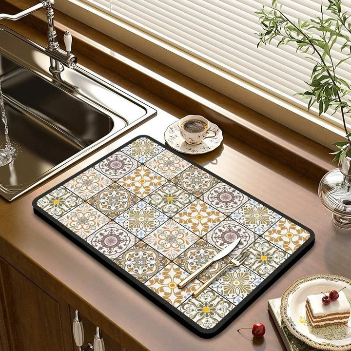 Decorative Kitchen Counter Mat