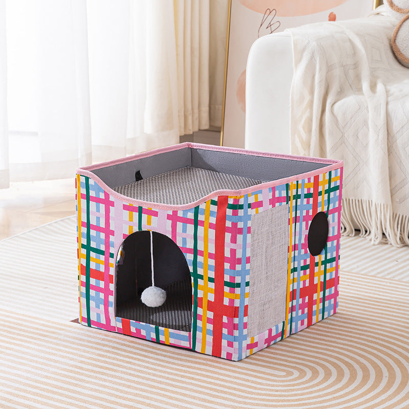Interactive Cat Toy House Kalsten