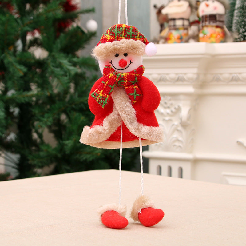Decorative Plush Christmas Bear Ornament Kalsten