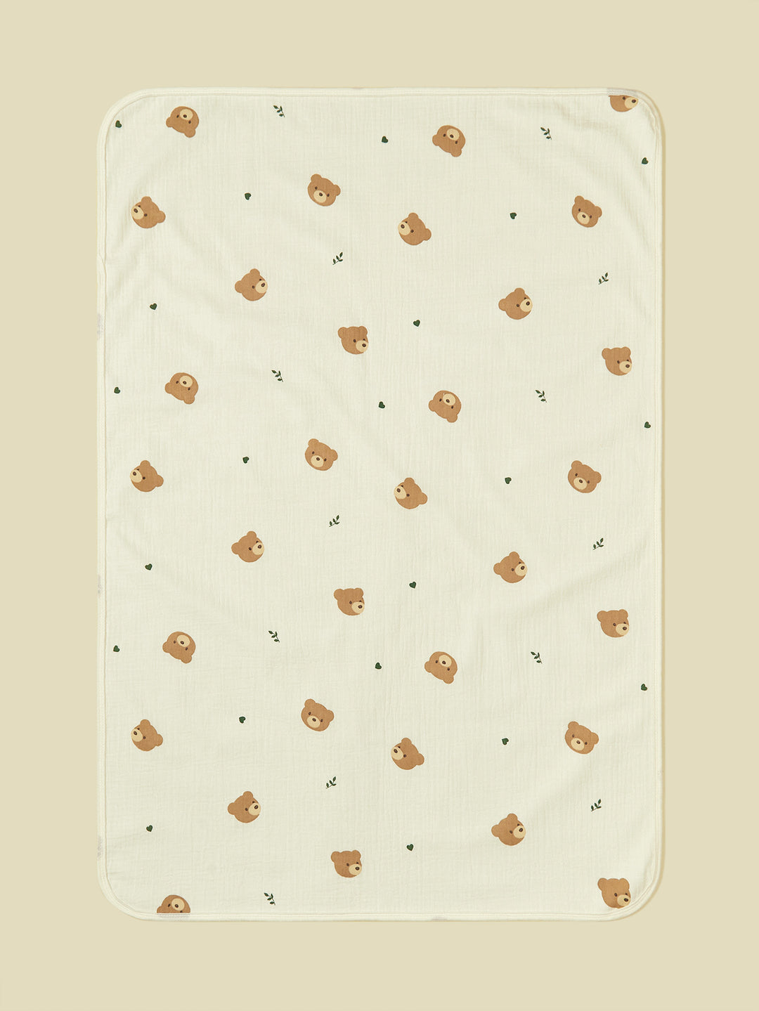 Soft Muslin Baby Blanket with Rainbow Print kalsten