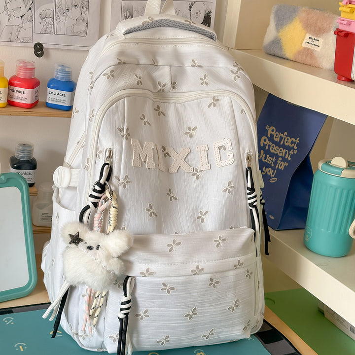Floral Appliqué Stylish Backpack Kalsten