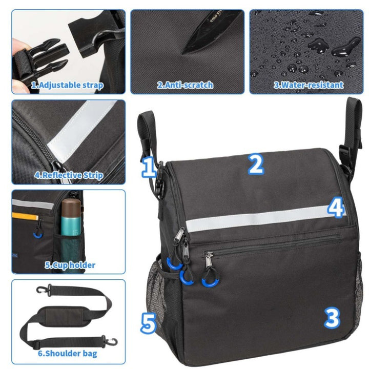 Organizer bag for wheelchairs Kalsten