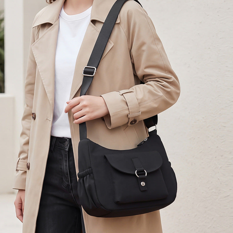 Multi-Pocket Crossbody Bag