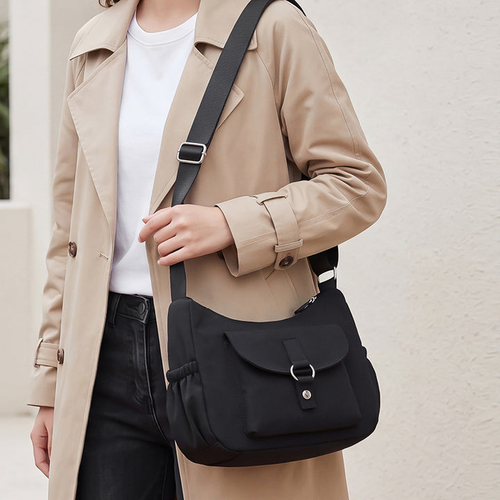 Multi-Pocket Crossbody Bag