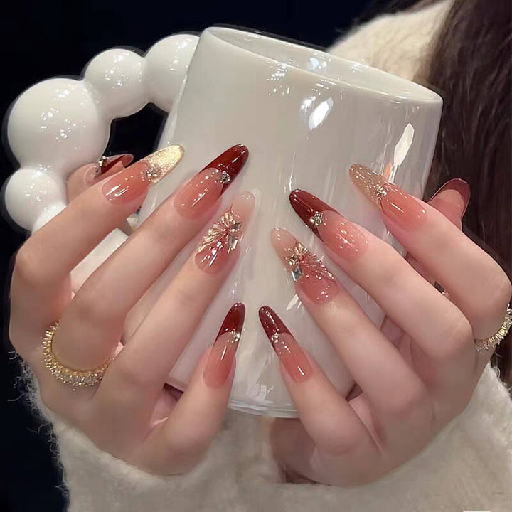 Premium Glamorous Press-On Nail Extensions Kalsten
