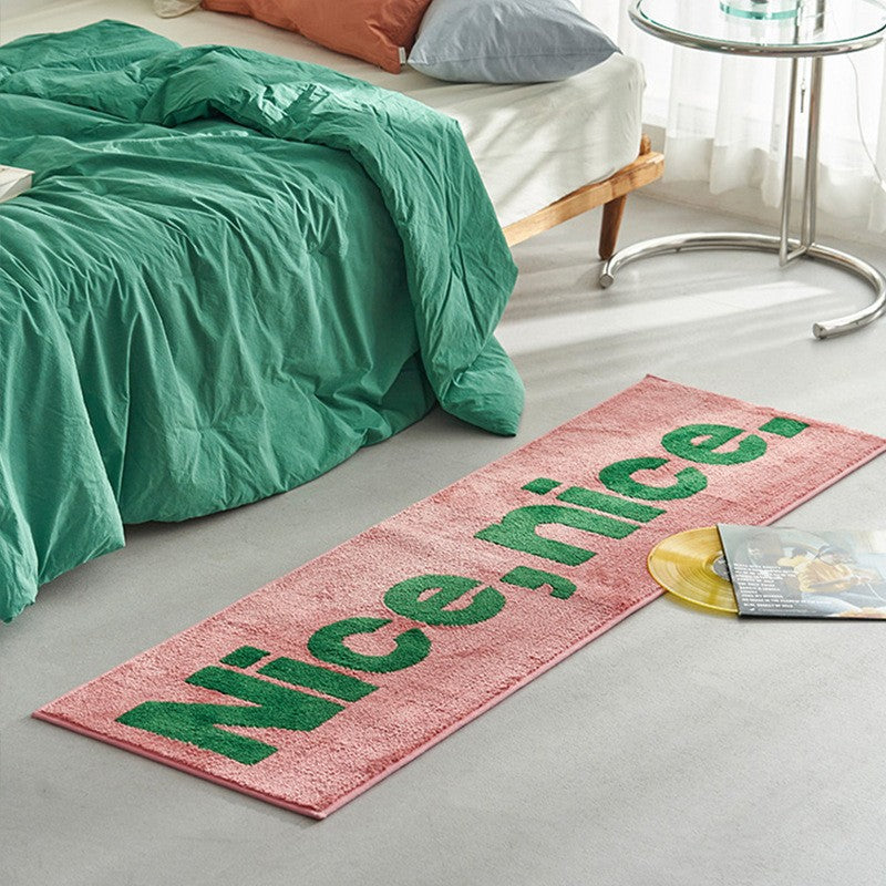 Decorative Phrase Bath Mat Kalsten