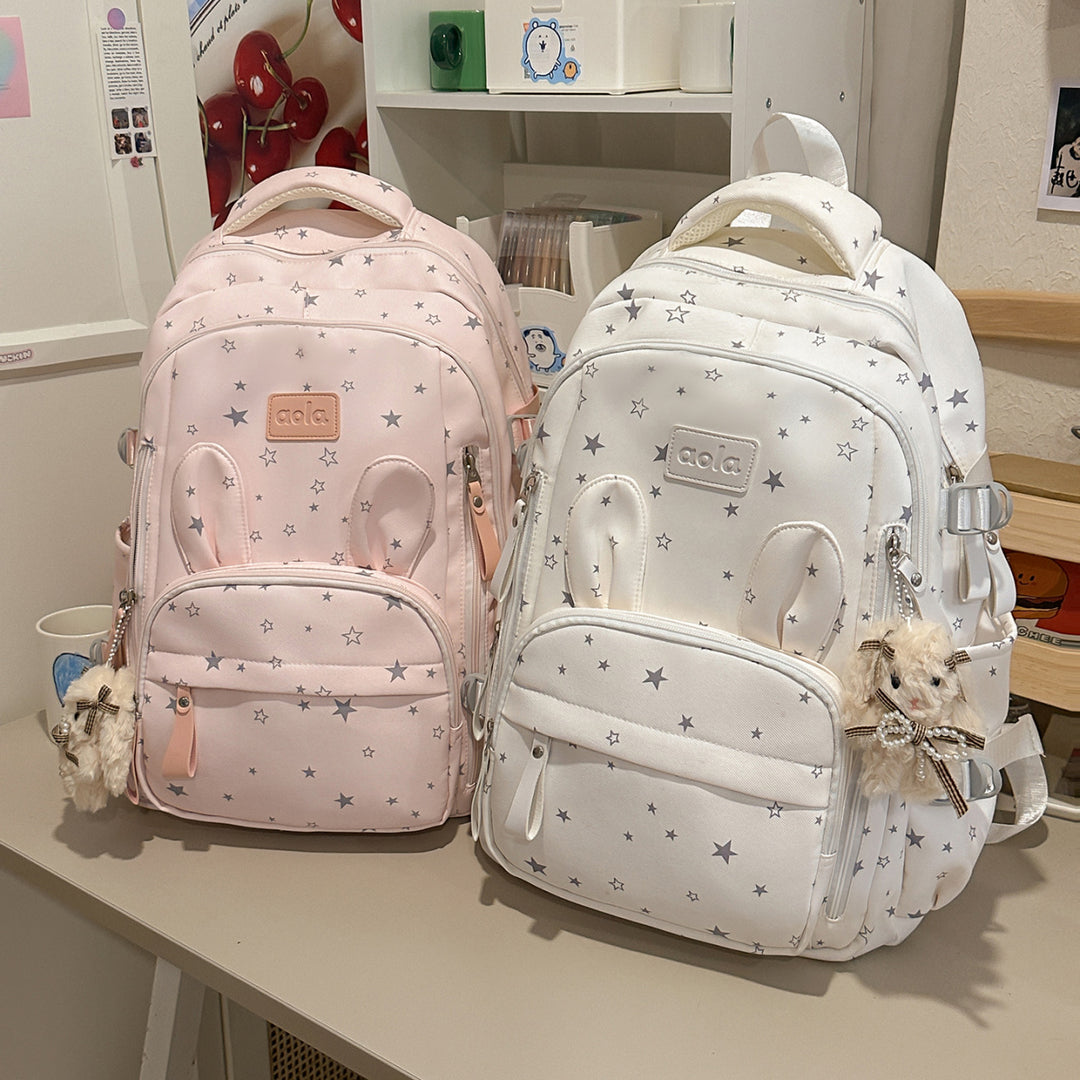 Star Print Multi-Functional Backpack Kalsten