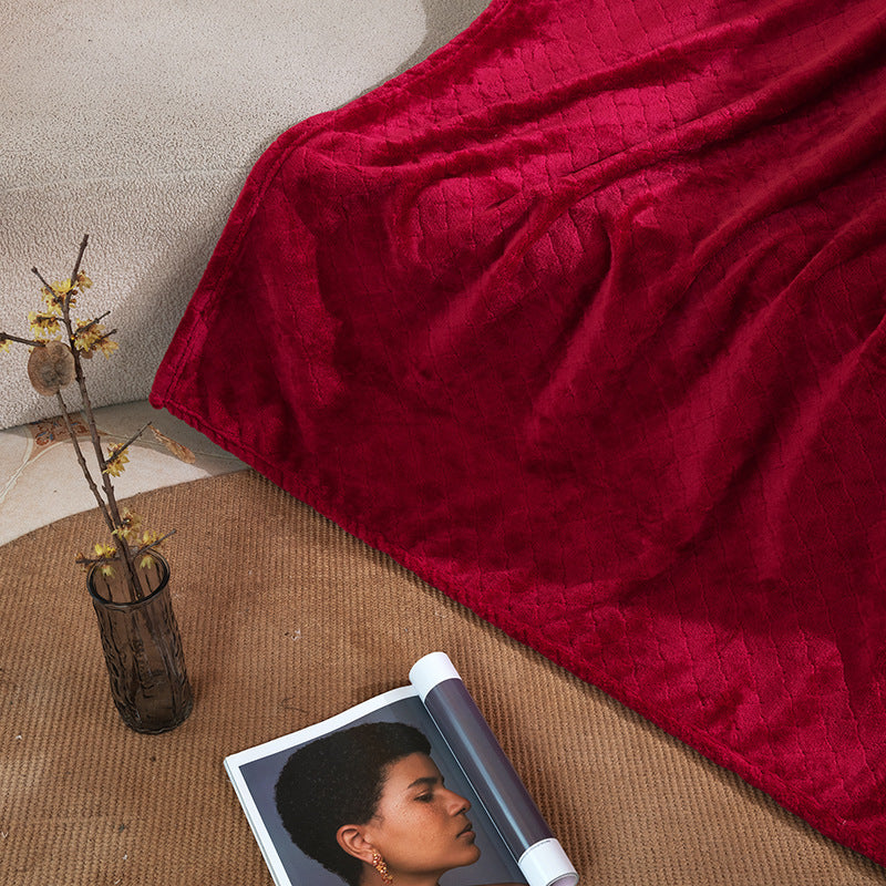 Women's especially soft cuddle blanket made of luxurious microfiber fabric Kalsten