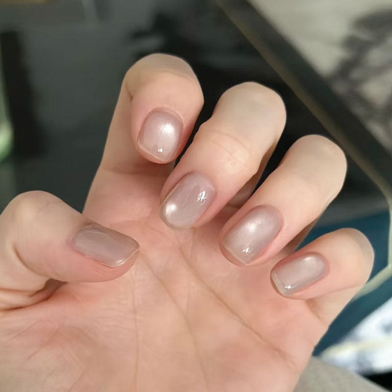 Elegant Press-On Nail Art Set