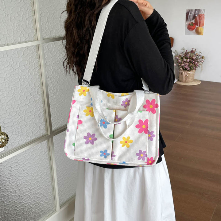 WoFloral Print Utility Tote Bag Kalsten