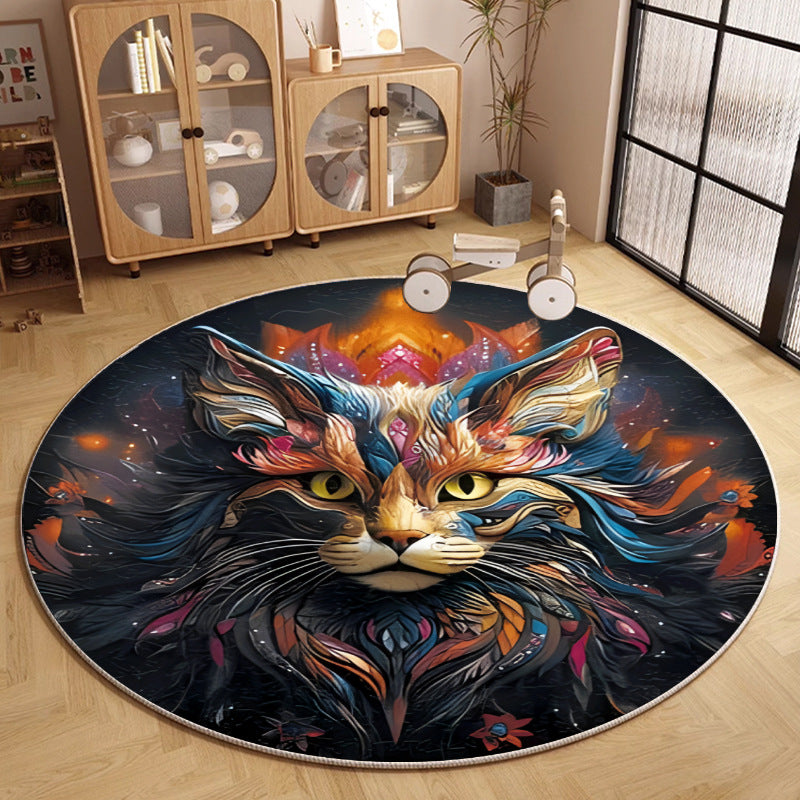 Artistic Round Area Rug Kalsten