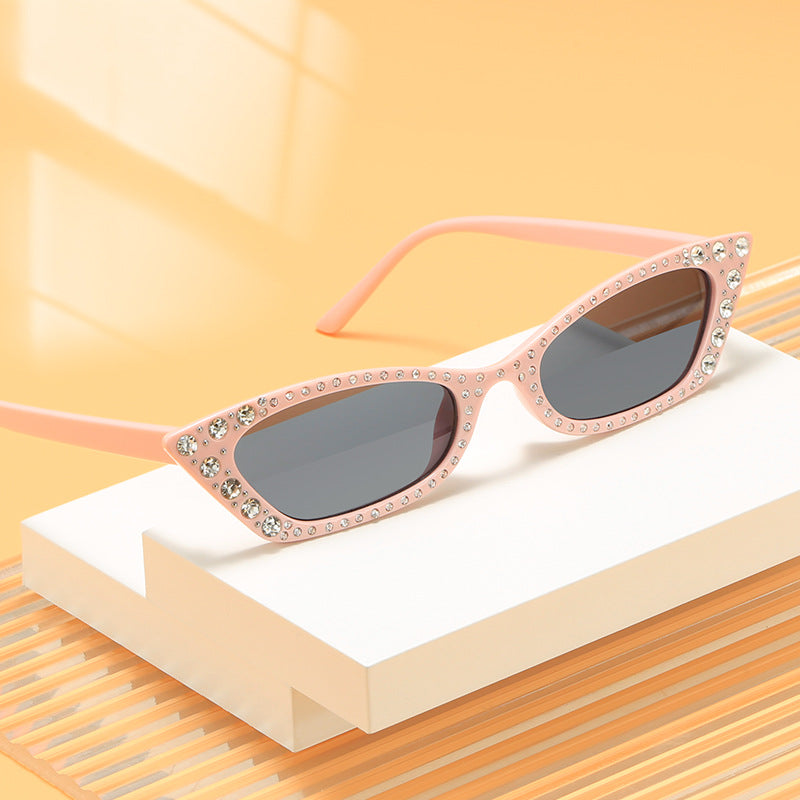 Women's extravagant Cat-Eye sunglasses with crystal embellishments Kalsten