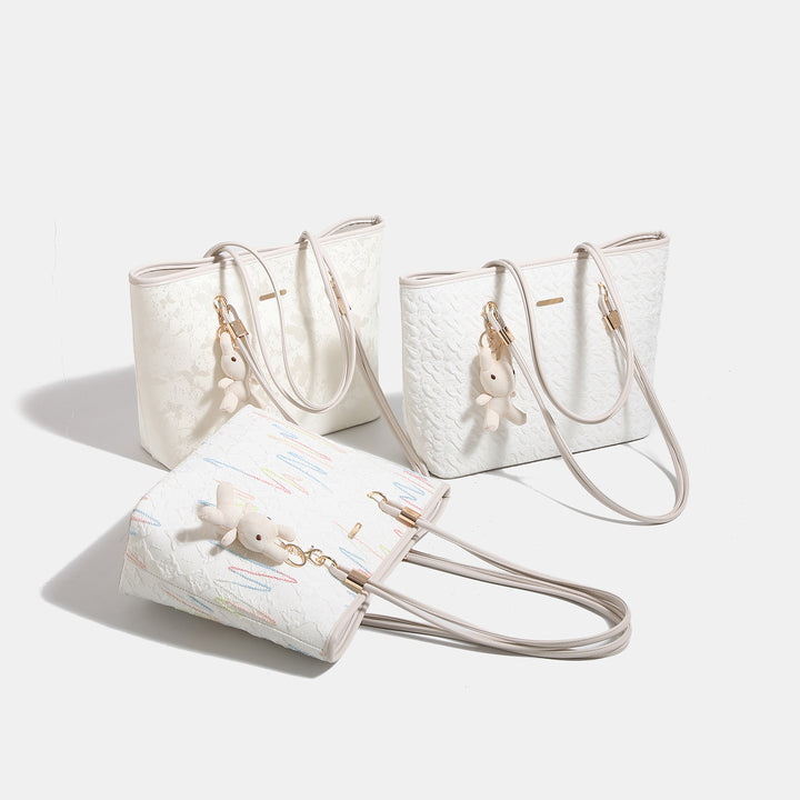 Elegant Floral Patterned Tote Bag