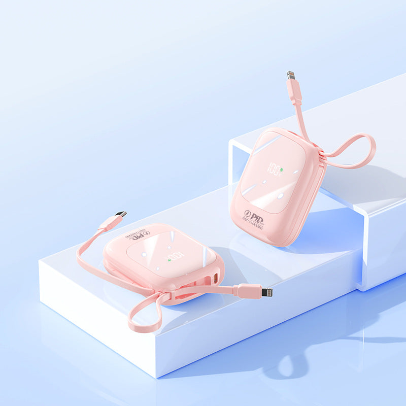Portable power bank with intelligent charging display and innovative fast charging Kalsten
