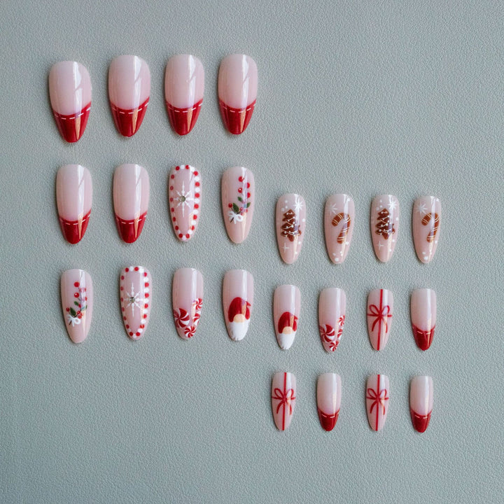 Creative Holiday-Themed Nail Art Kit