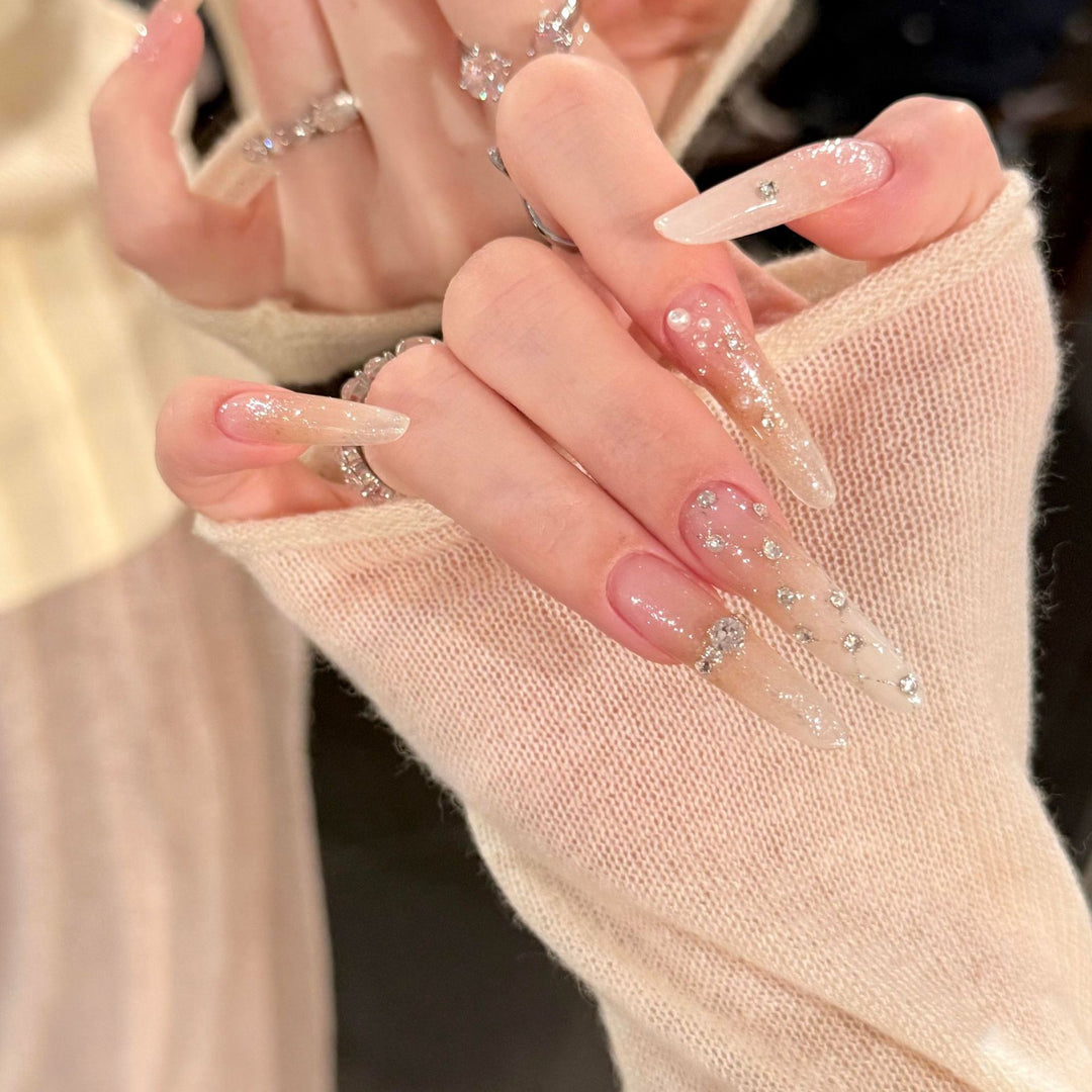 Artificial nails with elegant ombre effect Kalsten