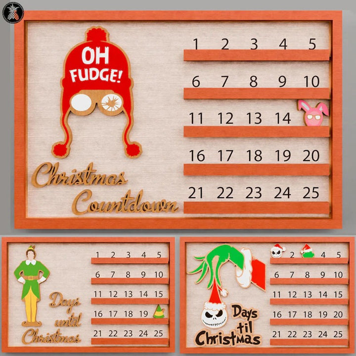 Advent Countdown Wall Decor