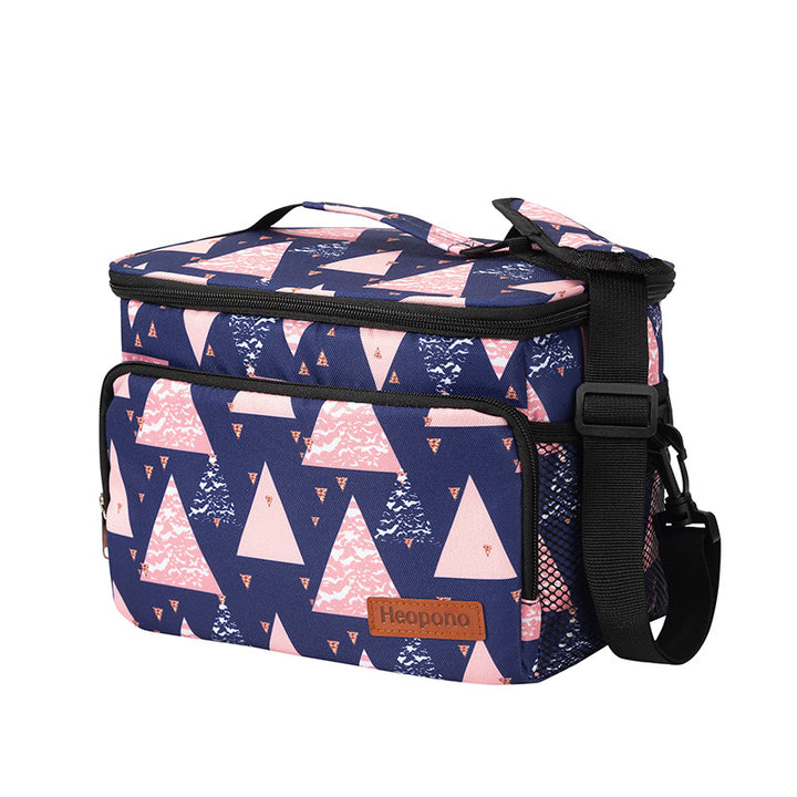 Insulated Multi-Compartment Lunch Cooler