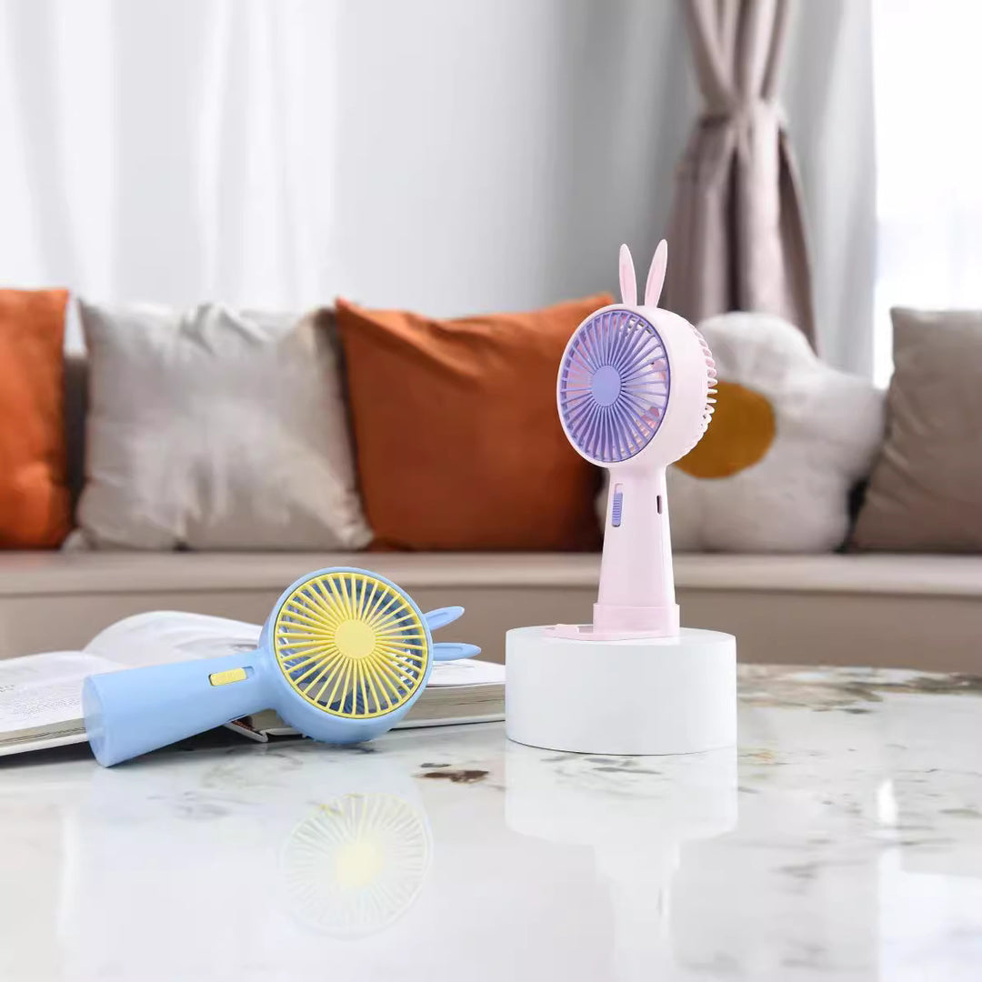 Women Portable Hand Fan with Funny Animal Design Kalsten