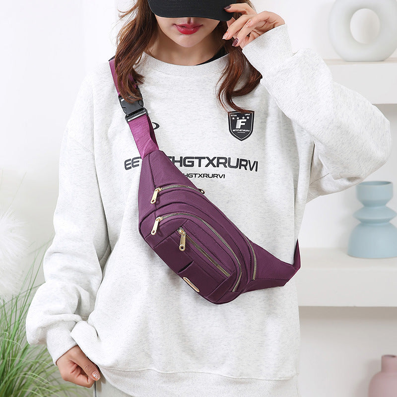 Multi-Pocket Stylish Waist Bag Kalsten