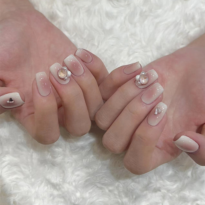 Ombre Press-On Nails with Glossy Finish Kalsten
