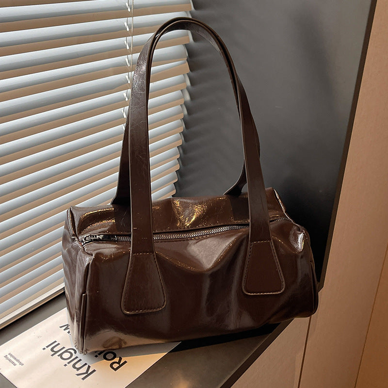 Elegant Glossy Handheld Tote Bag