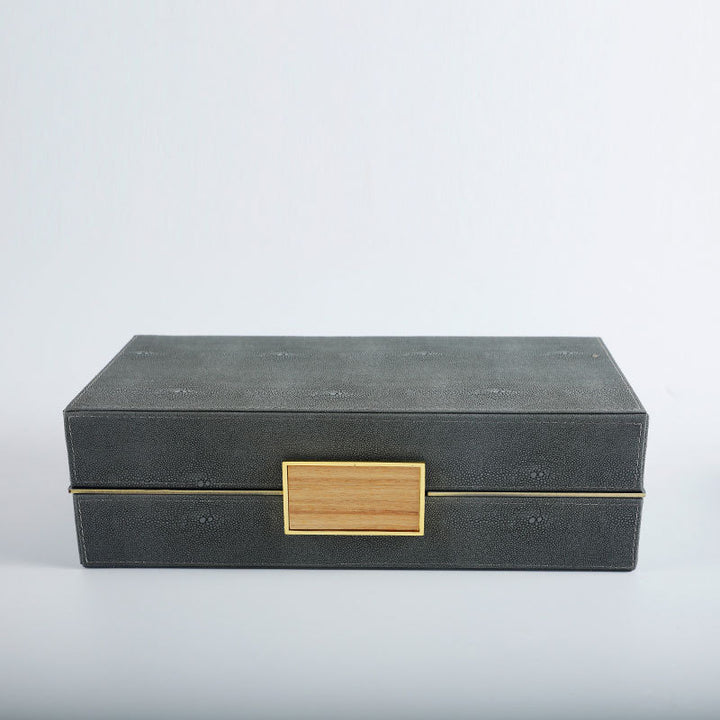 Decorative Storage Boxes with Stylish Weave Detail