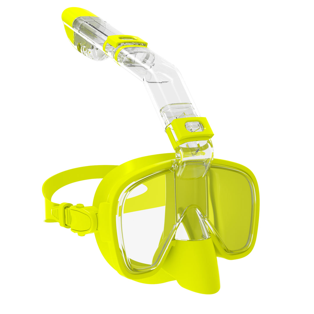 Snorkel mask with integrated swimming goggles Kalsten