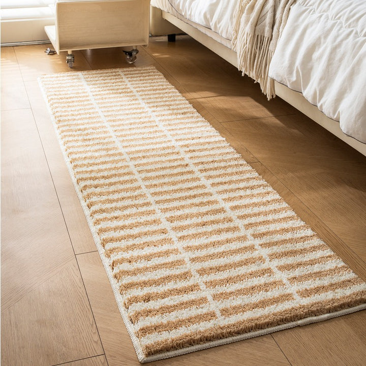 Heart Patterned Runner Rug