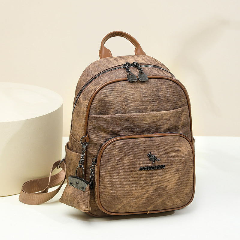 Vintage Leather Backpack Kalsten