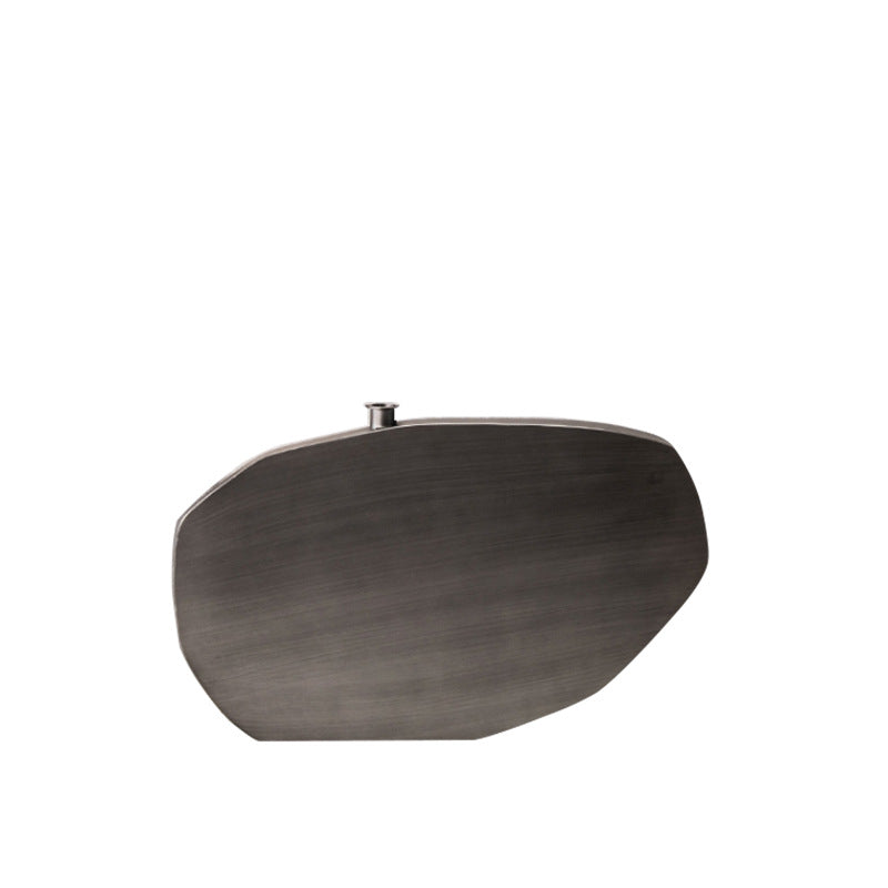 Modern Geometric Metallic Clutch