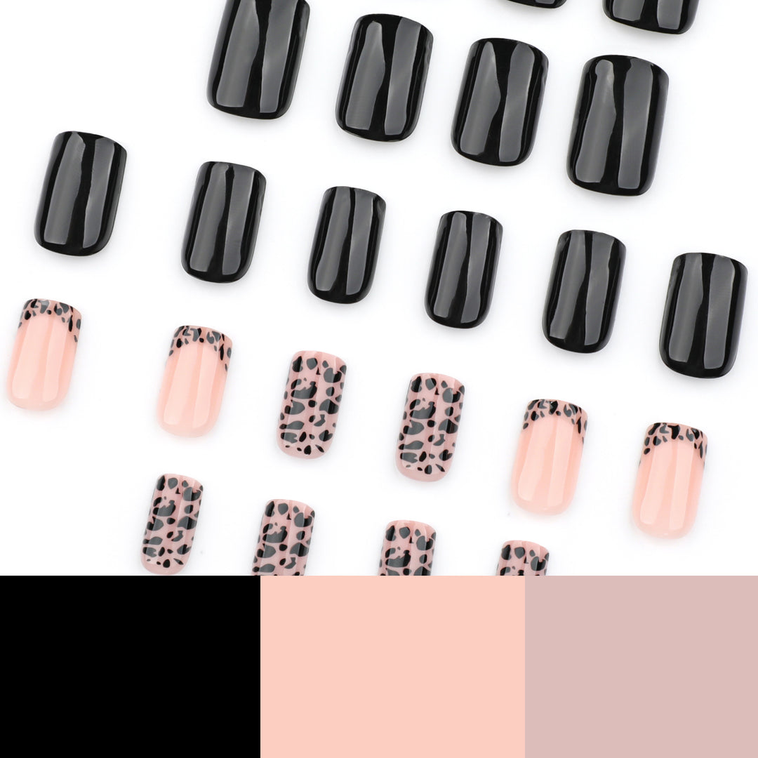 Artful Gel Nails in Leopard Design Kalsten