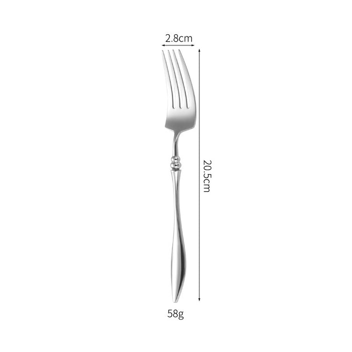 Elegant table knife with fine wave pattern Kalsten