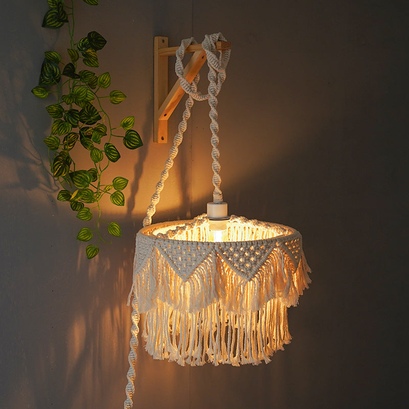 Macramé Pendant Light Shade Kalsten