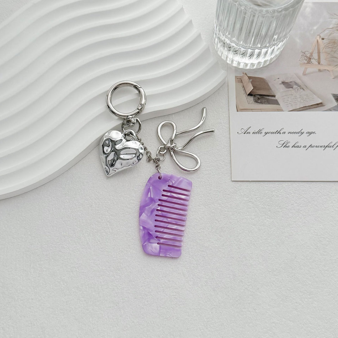 Decorative Hair Comb Keychain Kalsten
