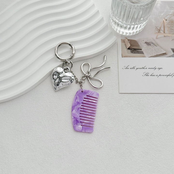 Decorative Hair Comb Keychain Kalsten