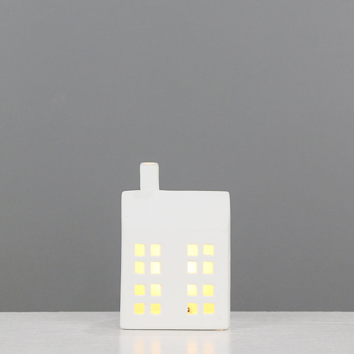 Decorative Ceramic House Candle Holder Kalsten
