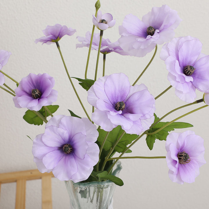 Artificial Poppy Flower Bouquet