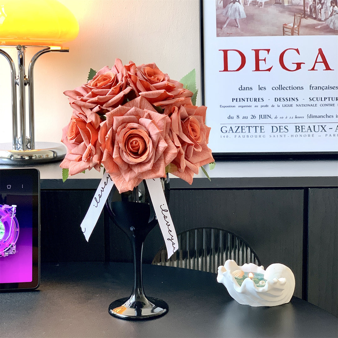 Elegant Silk Flower Bouquet