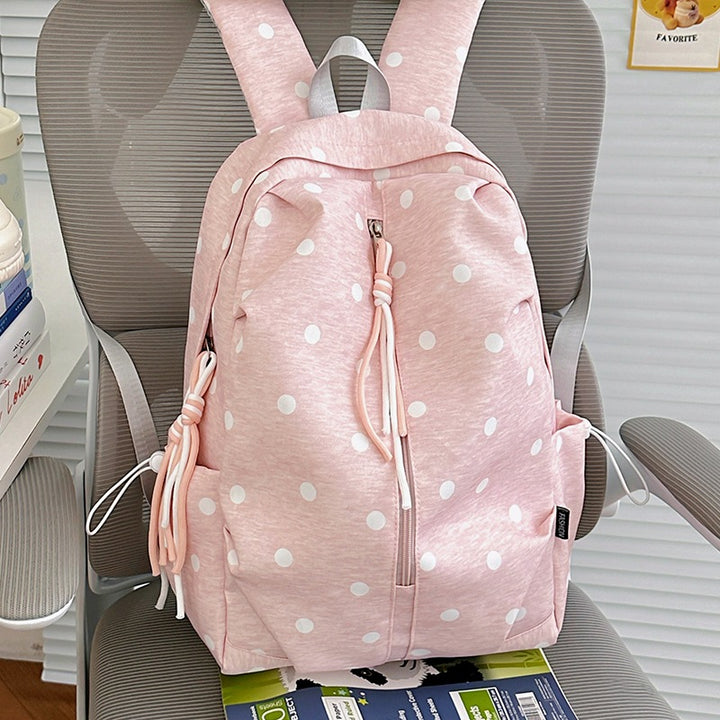 Playful Polka Dot Backpack Kalsten