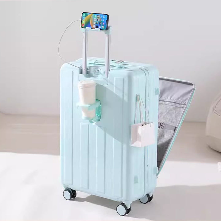 Smart Tech-Integrated Hard-Shell Luggage Kalsten