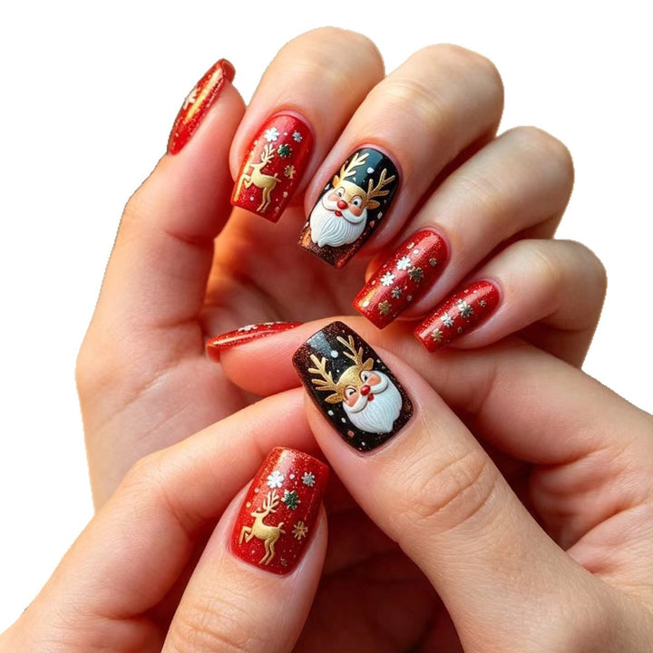Christmas-Themed Nail Art Set Kalsten