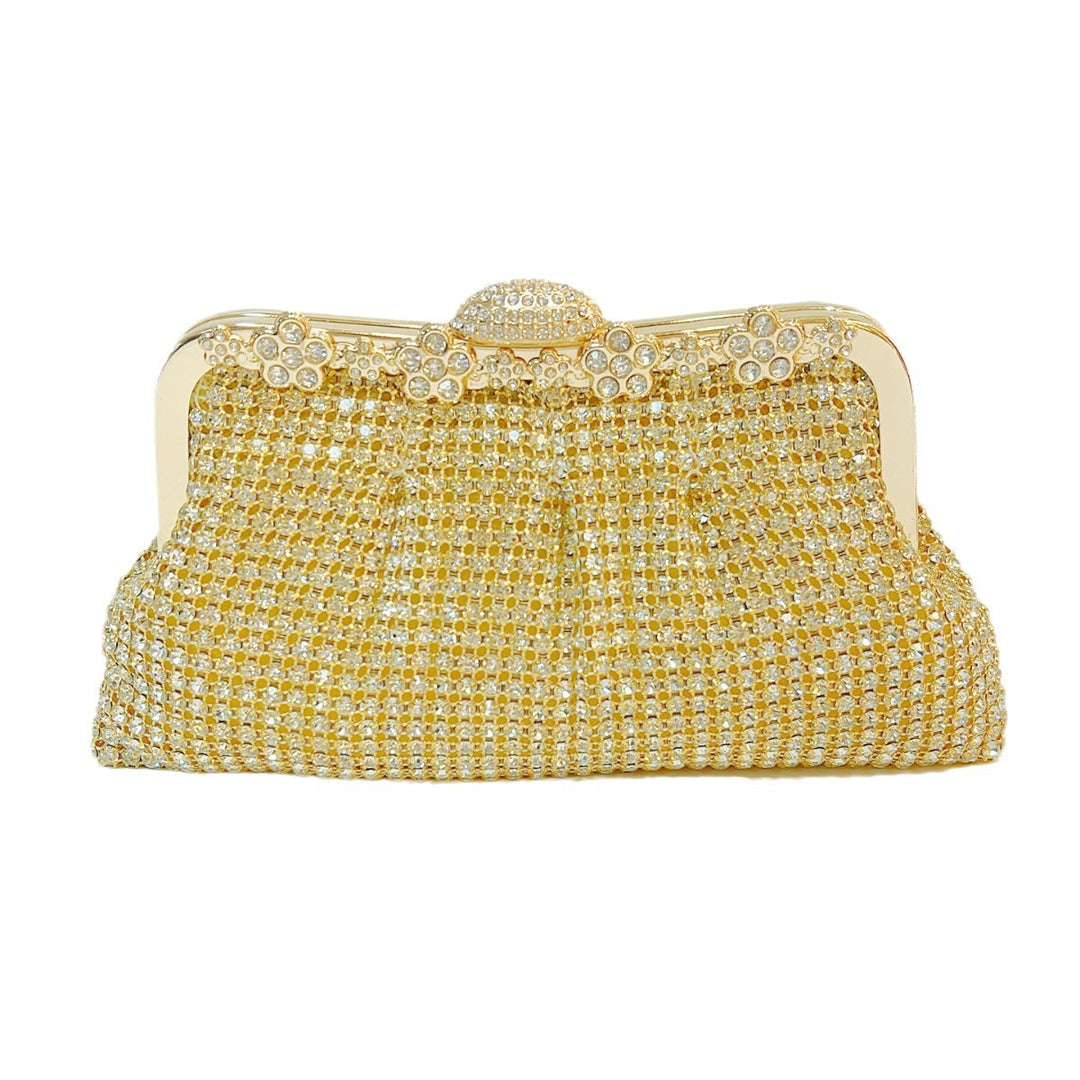 Glittering Crystal Clutch