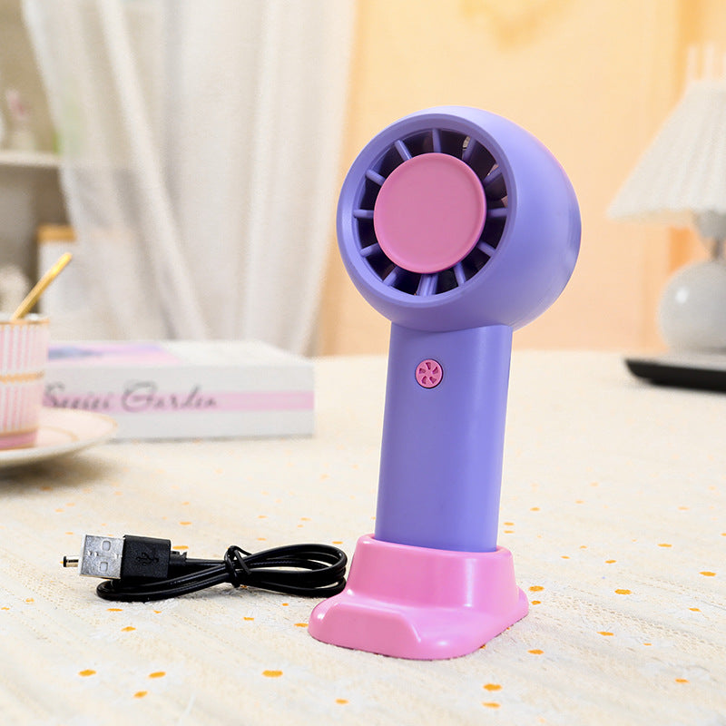Women Portable Mini Blower Fan with USB Connection Kalsten