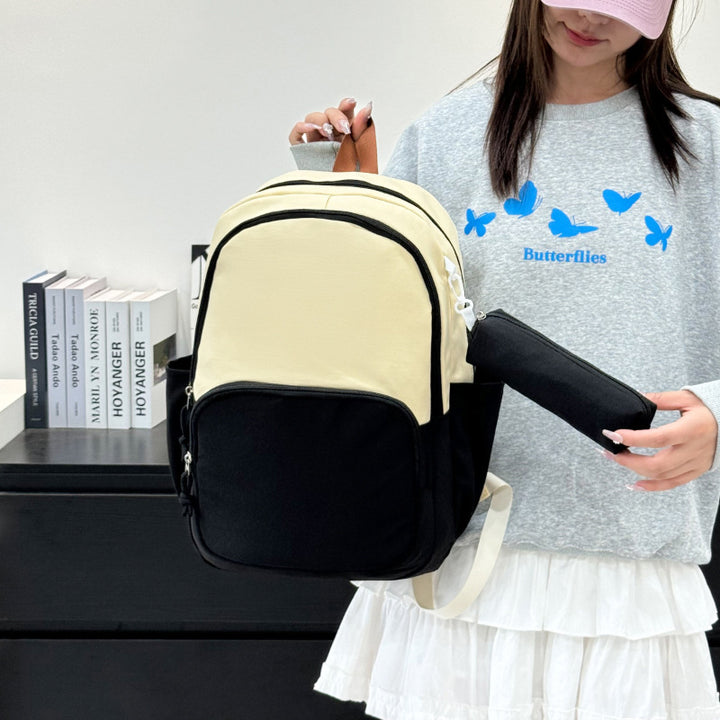 Multifunctional backpack with integrated laptop compartment and practical compartment system Kalsten