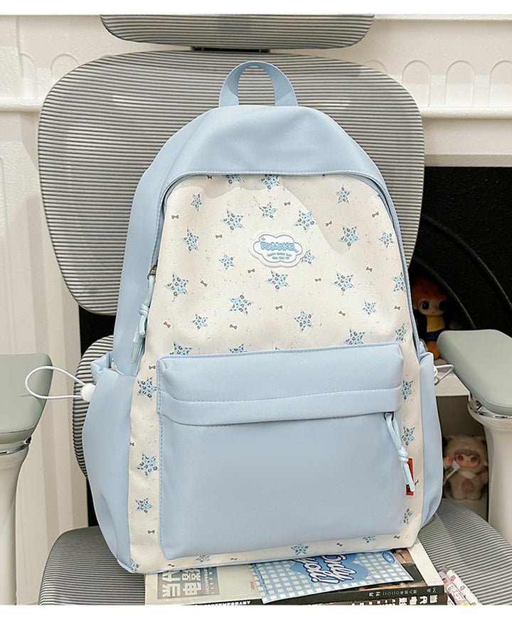 Playful Floral Print Backpack Kalsten