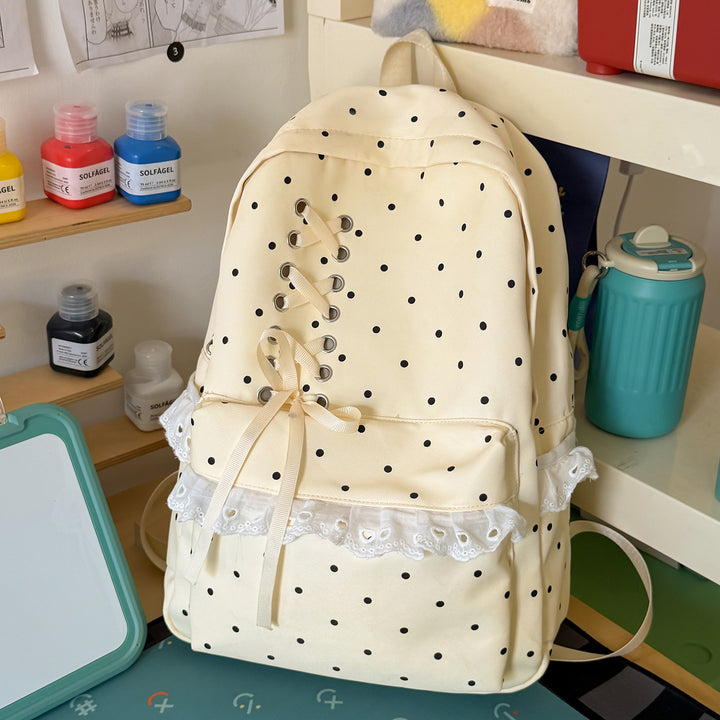 Stylish Lace-Up Backpack Kalsten