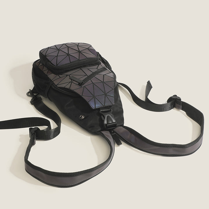 Geometric Patterned Sling Bag